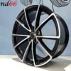 19'' Velgen 5x112 RS4 Look Velgen in Hoogglans Zwart Gepolijst Kleur