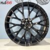 18 Inch Velgen 5x112- R8 Look Velgen Hoogglans Zwart