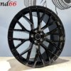 18 Inch Velgen 5x112- R8 Look Velgen Hoogglans Zwart