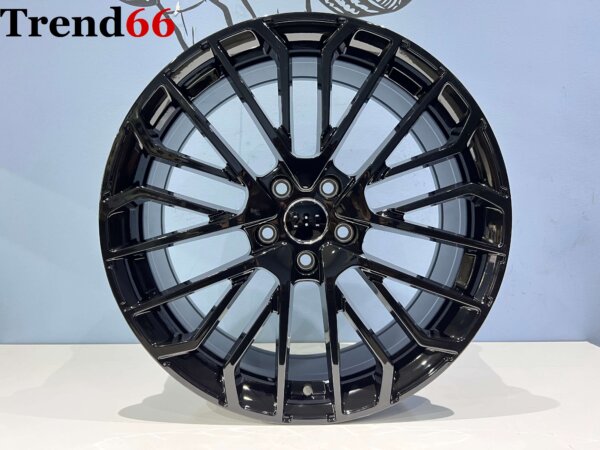 IMG_8991 19 Inch 5x112 S-Line Look Velgen Set Hoogglans Zwarte Kleur