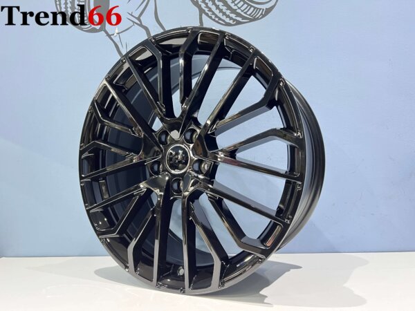 IMG_8995 19 Inch 5x112 S-Line Look Velgen Set Hoogglans Zwarte Kleur