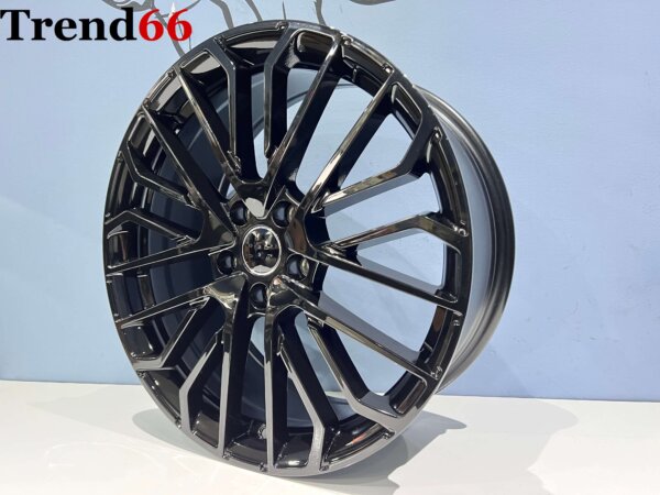 IMG_8996 19 Inch 5x112 S-Line Look Velgen Set Hoogglans Zwarte Kleur