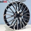 19 Inch 5x112 Nieuwste Type RS Look Velgen Set Hoogglans Zwart Gepolijste Kleur