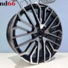 19 Inch 5x112 Nieuwste Type RS Look Velgen Set Hoogglans Zwart Gepolijste Kleur
