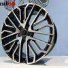 19 Inch 5x112 Nieuwste Type RS Look Velgen Set Hoogglans Zwart Gepolijste Kleur