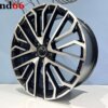 19 Inch 5x112 Nieuwste Type RS Look Velgen Set Hoogglans Zwart Gepolijste Kleur