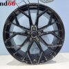 IMG_9023 20 Inch 5x112 Vossen Performance R8 Look Velgen Set Glans Zwarte Kleur