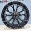 IMG_9024 20 Inch 5x112 Vossen Performance R8 Look Velgen Set Glans Zwarte Kleur