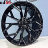 IMG_9025 20 Inch 5x112 Vossen Performance R8 Look Velgen Set Glans Zwarte Kleur