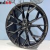 IMG_9027 20 Inch 5x112 Vossen Performance R8 Look Velgen Set Glans Zwarte Kleur