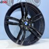 19 Inch 5x120 Breed Set Style 437M Look Velgen Set Hoogglans Zwarte Kleur