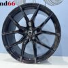 21 Inch 5x108 - R Line Look Hoogglans Zwarte Kleur Velgenset