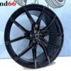 IMG_9099 21'' Velgen 5x108 R Line Look model Velgen Set. Hoogglans Zwart kleur