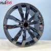 19 Inch 5x112 SUZUKA Look Velgen Set Hoogglans Zwarte Kleur