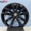 19 Inch 5x112 SUZUKA Look Velgen Set Hoogglans Zwarte Kleur