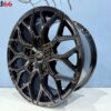 IMG_9571 18 Inch 5x160 Ford Transit Custom Verzwaard Velgen Set Hoogglans Zwarte Kleur