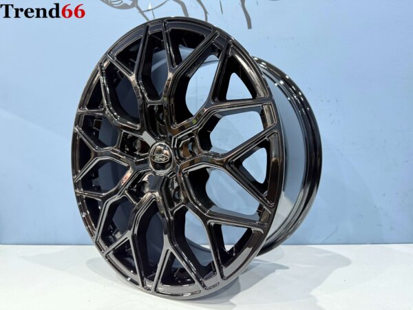 IMG_9571 18 Inch 5x160 Ford Transit Custom Verzwaard Velgen Set Hoogglans Zwarte Kleur