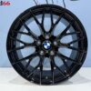 19 Inch 5x120 Breed Set Style 405M Look Velgen Set Glans Zwarte Kleur