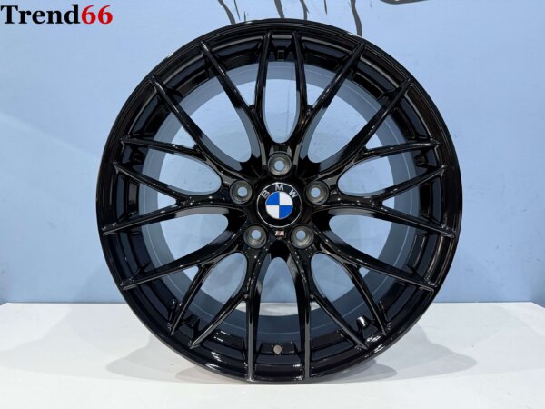 19 Inch 5x120 Breed Set Style 405M Look Velgen Set Glans Zwarte Kleur