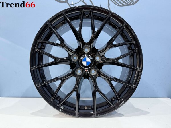 19 Inch 5x120 Breed Set Style 405M Look Velgen Set Glans Zwarte Kleur