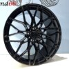 IMG_9754 19 Inch 5x112 1000M Look Velgen Set Hoogglans Zwarte Kleur