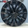 22'' 5x108 R Line Polestar Look Hoogglans Zwarte Kleur Sport Velgen set