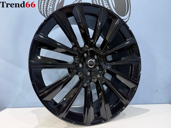22'' 5x108 R Line Polestar Look Hoogglans Zwarte Kleur Sport Velgen set