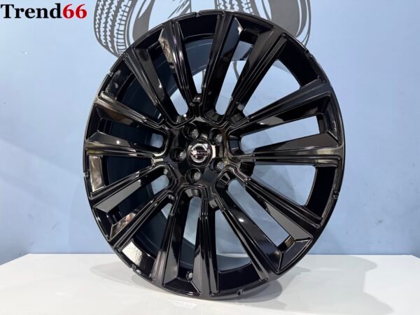 22'' 5x108 R Line Polestar Look Hoogglans Zwarte Kleur Sport Velgen set