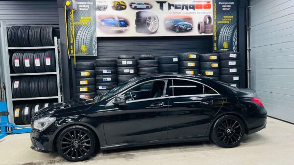 18 Inch Velgen 5x112- Multispaak AMG Look Velgen in Hoogglans Zwart