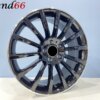 IMG_0926 19 Inch Velgen 5x112 -Multispaak AMG Look Hoogglans zwarte kleur met Chrome rand/Lip