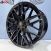 18'' Velgen 5x120 Vw Transporter Vossen Look Verzwaard Hoogglans Zwart Kleur