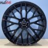 IMG_2027 19 Inch 5x112 R8 Look Velgen set in Hoogglans Zwart