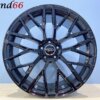 IMG_2028 19 Inch 5x112 R8 Look Velgen set in Hoogglans Zwart
