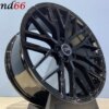 IMG_2032 19 Inch 5x112 R8 Look Velgen set in Hoogglans Zwart