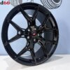IMG_2206 19 inch 5x112 Vossen 5Y Spaak R Look Velgen Set Hoogglans Zwart
