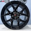 IMG_2208 19 inch 5x112 Vossen 5Y Spaak R Look Velgen Set Hoogglans Zwart