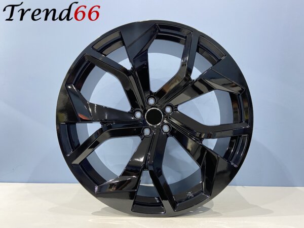 IMG_2452 22 Inch 5x112 RSQ8 Look Velgen Set in Hoogglans Zwart