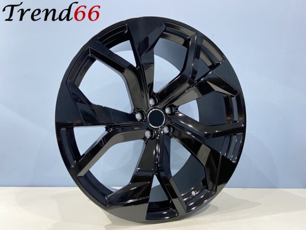 IMG_2453 22 Inch 5x112 RSQ8 Look Velgen Set in Hoogglans Zwart