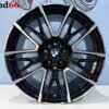 IMG_3728 19 Inch 5x112 951M Look Breed Set Velgen Hoogglans Zwart Gepolijste Kleur