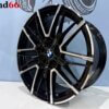 IMG_3734 19 Inch 5x112 951M Look Breed Set Velgen Hoogglans Zwart Gepolijste Kleur