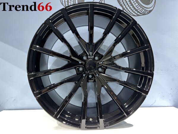 IMG_4198 22 Inch 5x112 BMW Styling 742M Look BREEDSET Velgen in Hoogglans Zwart