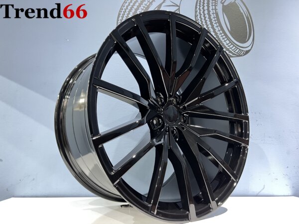 IMG_4200 22 Inch 5x112 BMW Styling 742M Look BREEDSET Velgen in Hoogglans Zwart