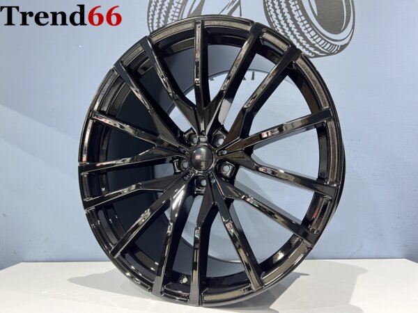IMG_4201 22 Inch 5x112 BMW Styling 742M Look BREEDSET Velgen in Hoogglans Zwart