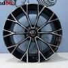 IMG_4215 18'' 5x112 Warmenau Look GTI Velgen Set. Glans Zwart Gepolijst Kleur SportVelgen.