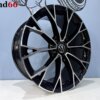 18inch 5x112- Warmenau Look Velgen in Zwart Gepolijste kleur