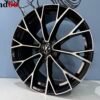 IMG_4219 18'' 5x112 Warmenau Look GTI Velgen Set. Glans Zwart Gepolijst Kleur SportVelgen.