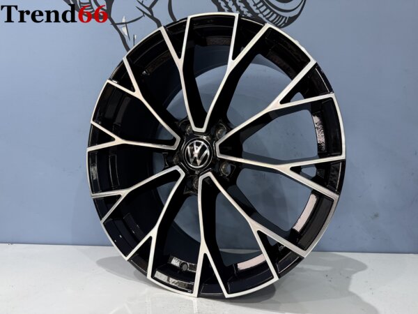 18inch 5x112- Warmenau Look Velgen in Zwart Gepolijste kleur