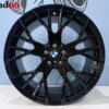IMG_4222 19 Inch 5x112 811M Look Breed Set Velgen Hoogglans Zwarte Kleur