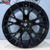 IMG_4223 19 Inch 5x112 811M Look Breed Set Velgen Hoogglans Zwarte Kleur