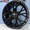 IMG_4226 19 Inch 5x112 811M Look Breed Set Velgen Hoogglans Zwarte Kleur